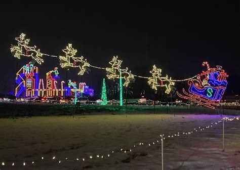 Shady brook - The annual Shady Brook Farm Holiday Light Show starts Saturday and will feature "millions of dazzling lights" that can be seen via a vehicle drive-through, a wagon ride, and even a private wagon ride.